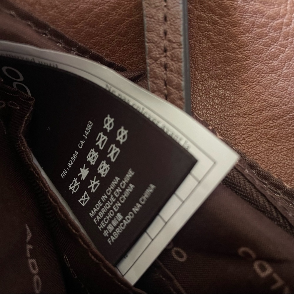 Brown Shoulder Briefcase NWOT - Picture 11 of 13